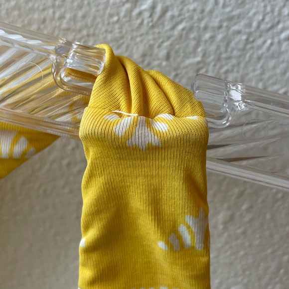 Carve Designs Women’s La Jolla Tankini, Large, Cascade (yellow) - Picture 10 of 12